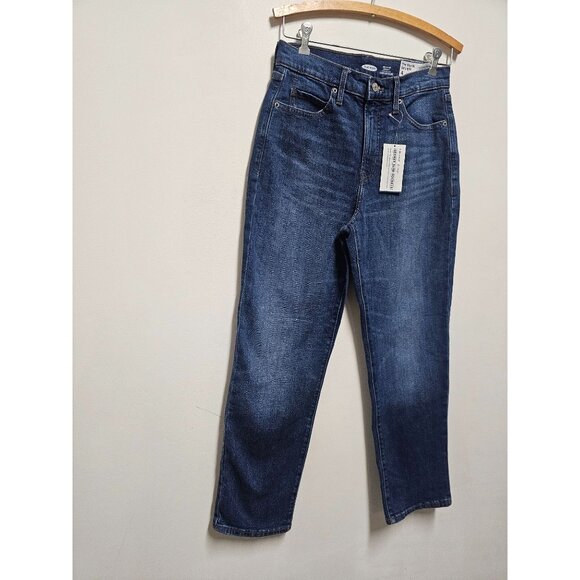 Extra High-Waisted Sky-Hi Straight Jeans for Women Size 4 - Picture 2 of 5